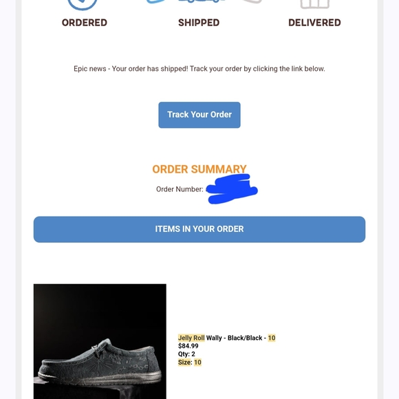 Hey Dude WALLY Jelly Roll Limited Edition SIZE 10 - Picture 4 of 4